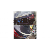 [Spoiler Skoda Superb III Facelift Fényes Fekete]