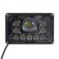 [LED světlo obdélníkové, 13x LED (42W), 165x107x90mm]