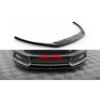 [Maxton Design spoiler az első lökhárító alá ver.2 Ford Focus ST Mk3 Facelifthez, fekete fényes ABS műanyag]