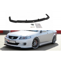 [Maxton Design első lökhárító spoiler Honda Accord Mk7 Type-S-hez, ABS műanyag, felületkezelés nélkül]