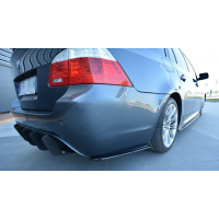 [Maxton Design oldalsó diffúzorok a hátsó lökhárító alá BMW 5 sorozat E60, E61, karbon-Look]
