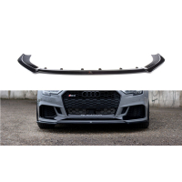 [Maxton Design spoiler az első lökhárító alá ver.2 Audi RS3 8V Facelifthez, ABS műanyag, felületkezelés nélkül, Sedan]