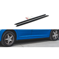 [Maxton Design diffúzorok az oldalsó küszöbök alá a Peugeot 207-hez, karbon-Look]