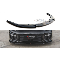 [Maxton Design első lökhárító spoiler Porsche Panamera 970 Facelift 2013-2016, fekete, fényes ABS műanyag]