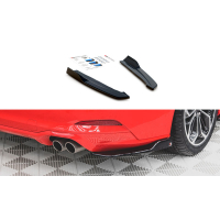 [Maxton Design oldalsó diffúzorok a hátsó lökhárító alá ver.2 Ford Focus Mk4, carbon-Look, ST-Line, Combi modellekhez]