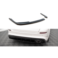 [Maxton Design oldalsó diffúzorok a hátsó lökhárító alá ver.1 Kia Optima Mk4 Facelifthez, karbon-Look]