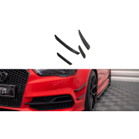 [Maxton Design első lökhárító nyomószárnyak Audi S3 8V, S-Line számára]