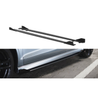 [Maxton Design "Street Pro" oldalsó küszöbdiffúzorok szárnyakkal Audi A3 8V-, ABS műanyag, felületkezelés nélkül, S-Line Sedan]