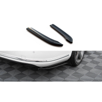 [Maxton Design Oldalsó diffúzorok a hátsó lökhárító alá Volkswagen Passat Mk7 (B7), fekete fényes ABS műanyag, Variant]