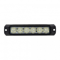 [PROFI výstražné LED světlo vnější, bílé, 12-24V, ECE R10]