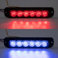 [PROFI výstražné LED světlo vnější, červeno-modré, 12-24V, ECE R65]