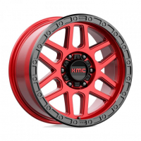 [KMC KM544 MESA - CANDY RED W/ BLACK LIP]