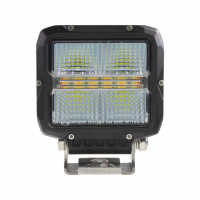 [LED světlo obdélníkové bílé/oranžové, 60W, 105x117mm, ECE R65]