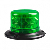 [LED maják, 12-24V, 24xLED zelený, magnet]