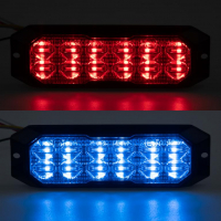 [PROFI výstražné LED světlo vnější, červeno-modré, 12-24V, ECE R10]