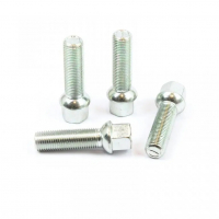 [Hosszabított csavar M14x1,5 31mm SILVER Cink - Rádiusz - 1ks]