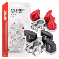 [Zinc battery terminals 800AMP, 2 pcs. AMIO-04391]