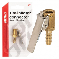 [Zinc Alloy Tire Inflator Connector 6mm AMIO-04493]