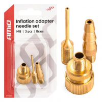 [Inflation adapter needle set M8 AMIO-04502]
