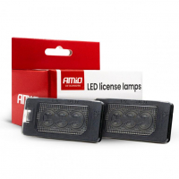 [LED rendszámtábla lámpák CLP02 HP FÜSTÖS BMW AMIO-04539]
