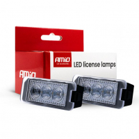 [LED rendszámtábla lámpák CLP12 HP MAN, SEAT, VW AMIO-04553]