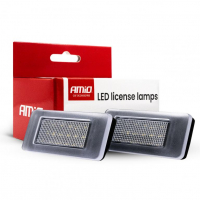 [LED rendszámtábla lámpák CLP13 CITROËN, PEUGEOT AMIO-04555]