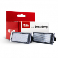 [LED rendszámtábla lámpák CLP23 DACIA, MERCEDES-BENZ, NISSAN, OPEL, RENAULT AMIO-04566]