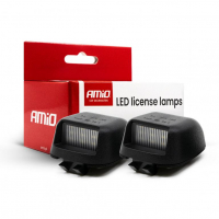 [LED rendszámtábla lámpák CLP24 NISSAN, SUZUKI AMIO-04567]