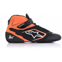 [Gokart cipők Alpinestars Tech 1-K V2  black and orange (fluo)]