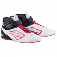[Gokart cipők Alpinestars Tech 1-K V2  white, black and red]