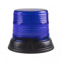 [LED maják, 12-24V, modrý, pevná montáž, ECE R10]