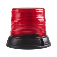 [LED maják, 12-24V, červený, pevná montáž, ECE R10]