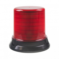 [LED maják, 12-48V, 144x1W červený, pevná montáž, ECE R10]