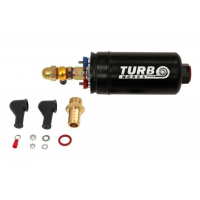[TurboWorks Fuel Pump TurboWorks 044 300lph + Mounting kit Black]