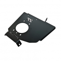 [Handbrake Mounting Plate without holes BMW E36 Black]