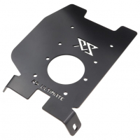 [Handbrake Mounting Plate Left Side BMW E46 Black]