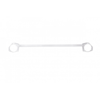 [Front upper strut bar Toyota Celica 7 White]