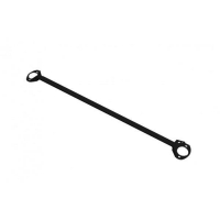 [Rear upper strut bar Honda Civic 87-91 CRX II Red]