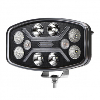 [LED světlo oválné s pozičním a výstražným světlem, 80W, ECE R65, R148, R149, R10]