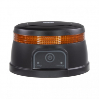 [AKU LED maják, 24x1W oranžový, magnet, ECE R10]