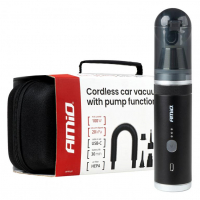 [Cordless Brushless Car vacuum cleaner with pump function 100W 20kPa USB-C AMIO-04785]