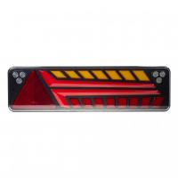 [x  Sdružená LED lampa pravá zadní s dynamickými blinkry 12/24V]