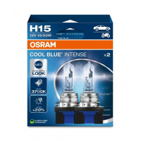 [OSRAM 12V H15 15/55W COOL BLUE INTENSE (2ks) Duo-box]