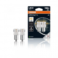 [OSRAM LED 12V PY21W BAU15s oranžová (2ks) Duo-blister]