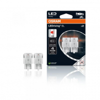 [OSRAM LED 12V W21W/5W W3x16q červená (2ks) Duo-blister]