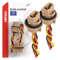[Bulb socket T20 LED 12V W21/5W WY21/5W W3x16q 7443 2szt. AMIO-04834]