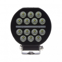 [LED světlo kulaté s pozičním světlem, bezrámečkové, 20W, ECE R10]