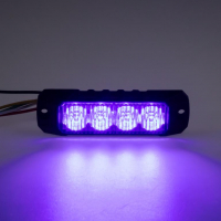 [PROFI výstražné LED světlo vnější, modré, 12-24V, ECE R65]