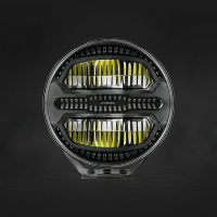 [LED světlo s pozičním a výstražným světlem, 175W, ECE R65, R148, R149, R10]