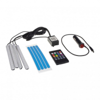 [LED ambientní osvětlení RGB 12V, 4 pásky]